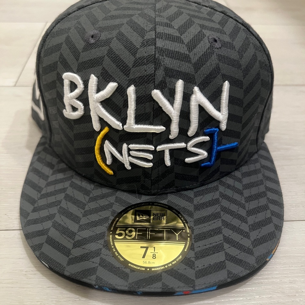New Era Brooklyn Nets Gray Cap